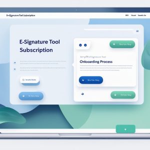 E-signature Tools Subscription
